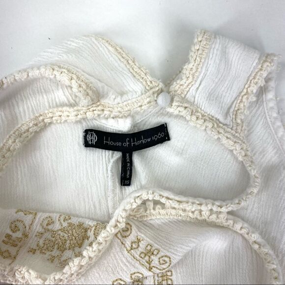 House of Harlow 1960 Embroidered Tank Top - Picture 8 of 10